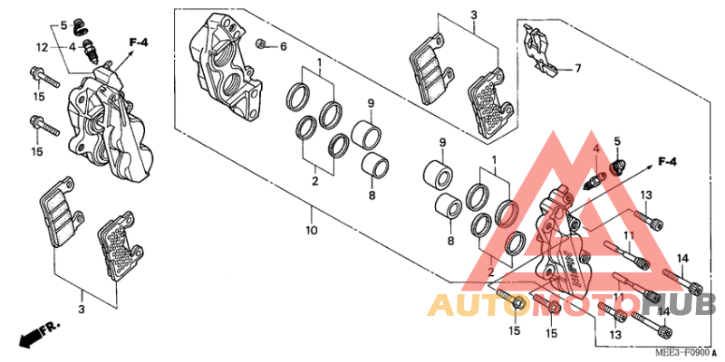 Передний суппорт
