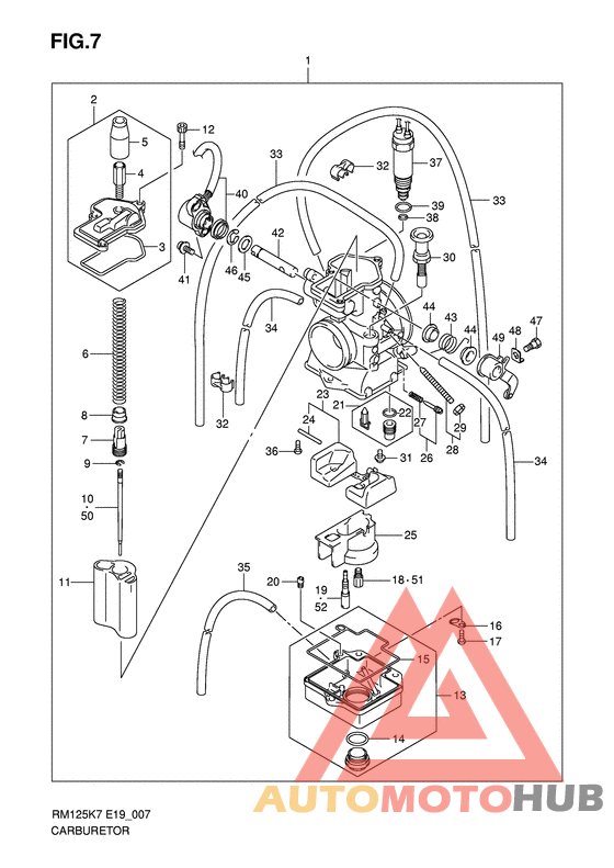 Carburetor assy