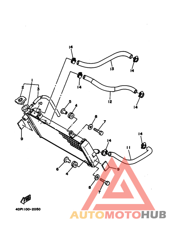 Радиатор hose