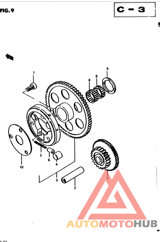 Муфта стартера