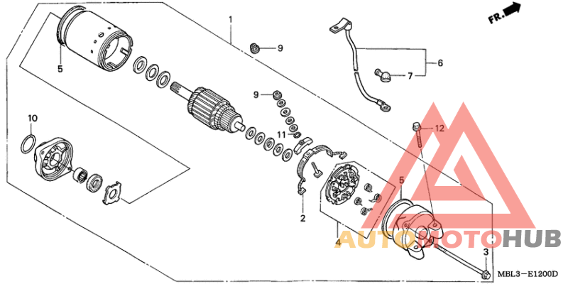 Стартерный мотор