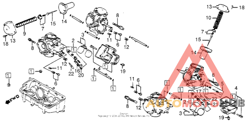 Детали карбюратора