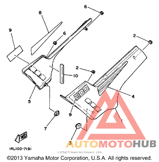 Боковые обтекатели