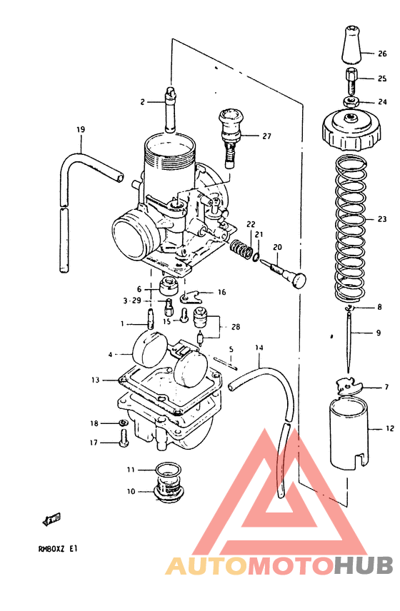Carburetor assy