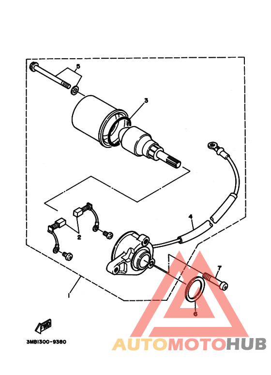 Стартерный мотор