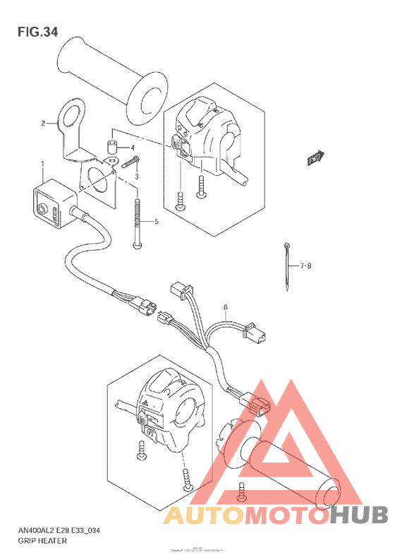 Grip Heater (An400Za L2 E28)