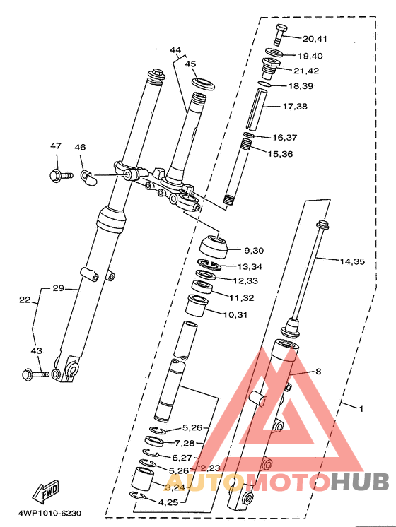 Передняя вилка