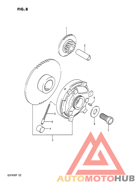 Муфта стартера