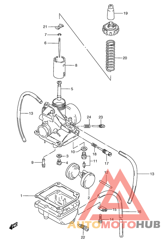 Carburetor assy