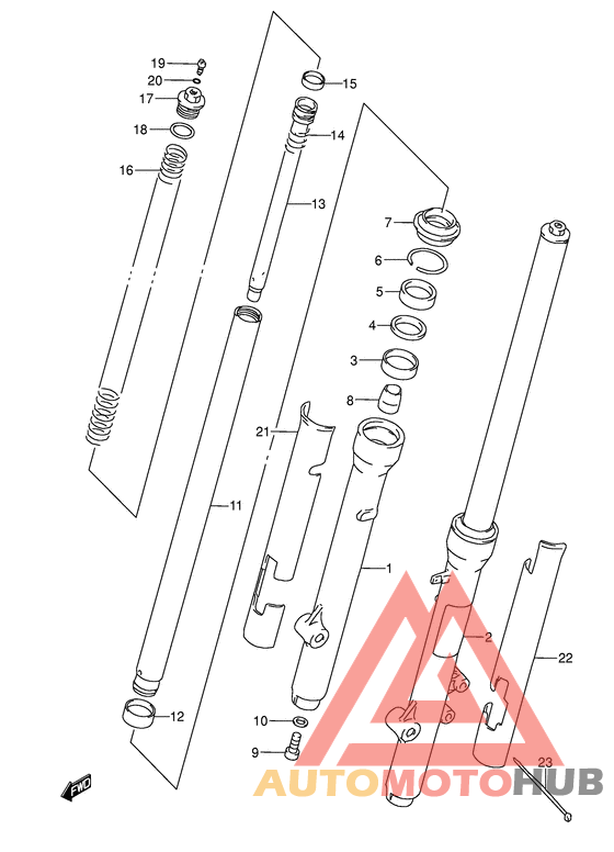 Передняя вилка