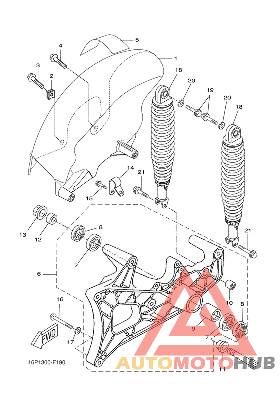 Rear arm & suspension