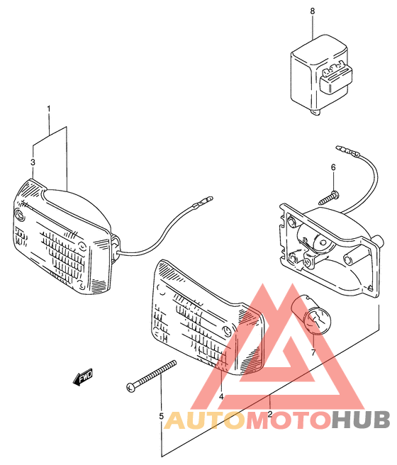 Front turnsignal lamp