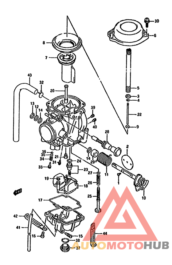 Carburetor assy