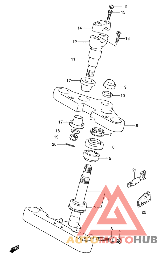 Траверса нижняя