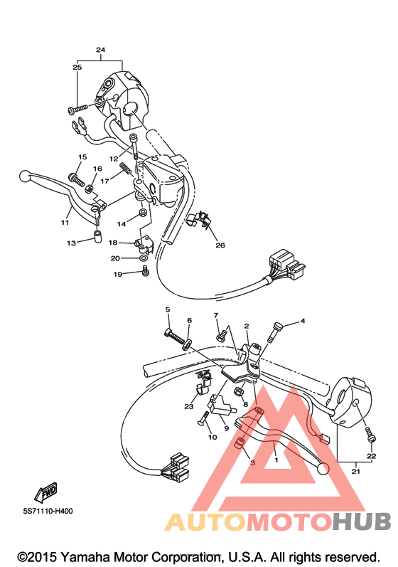 Рулевые переключатели
