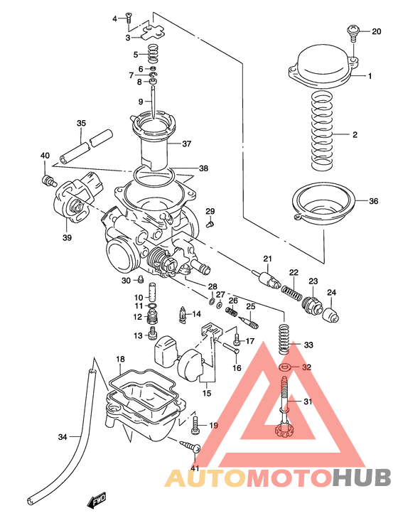 Carburetor assy