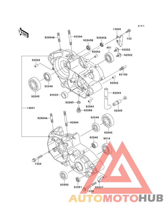 Картер двигателя