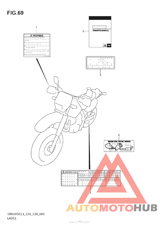 Label (Dr650Sel3 E33)