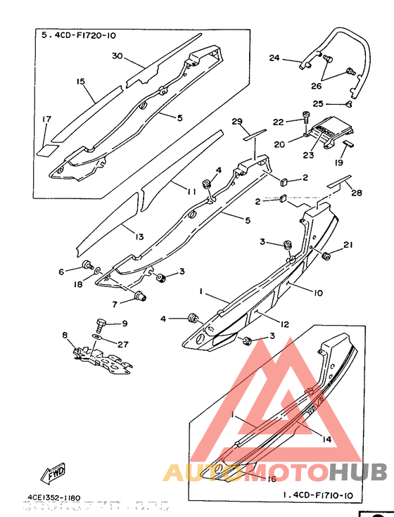 Боковые обтекатели