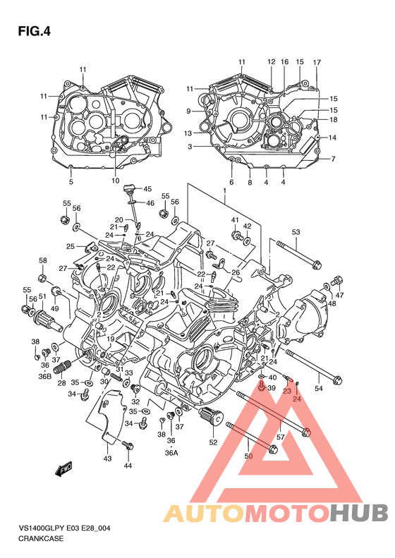Картер двигателя