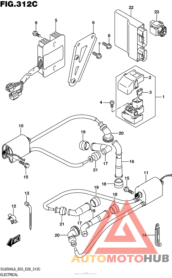 Electrical (Dl650Al6 E03)