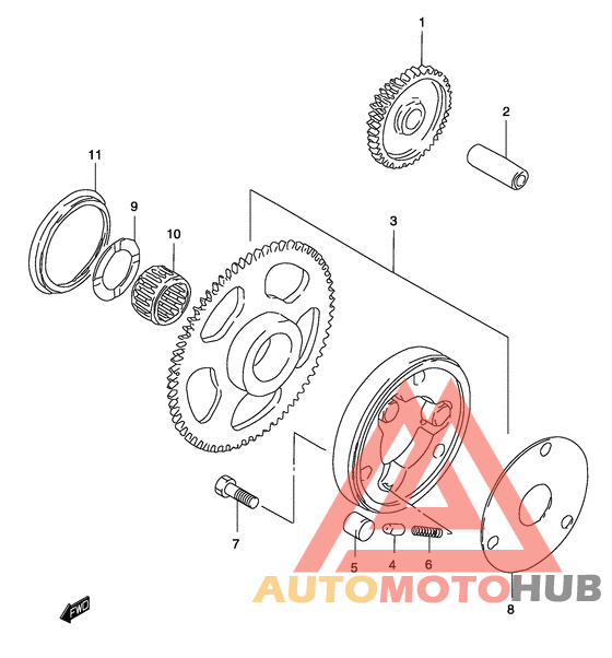 Муфта стартера