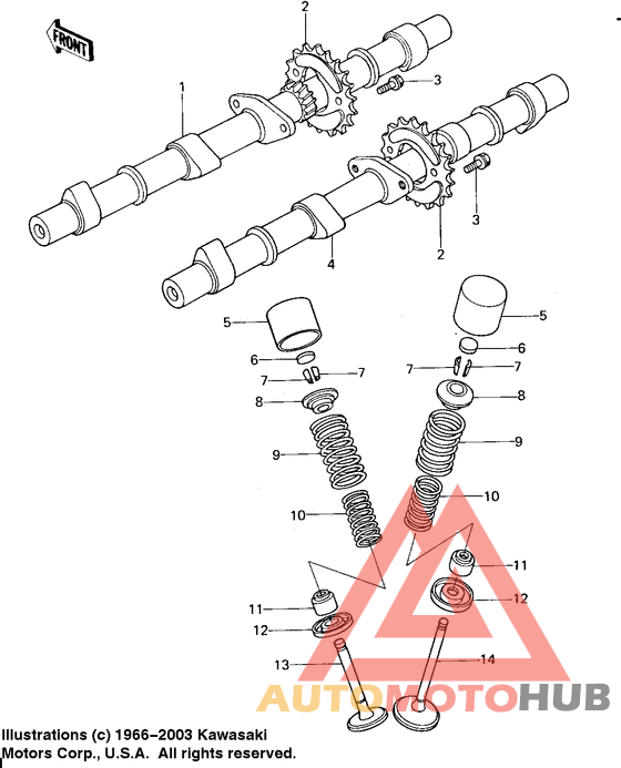 Camshafts/valves