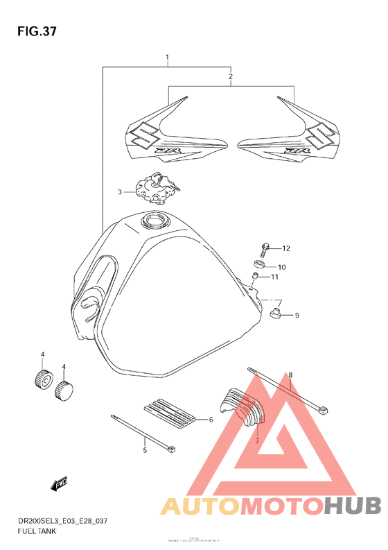 Fuel Tank (Dr200Sel3 E28)