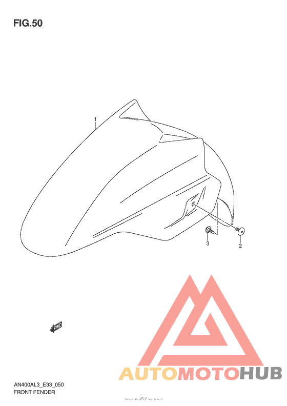 Front Fender (An400Al3 E33)