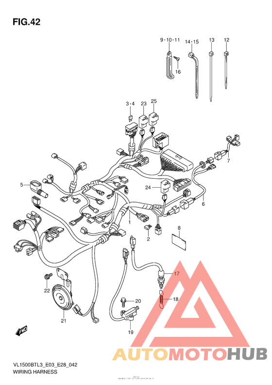 Wiring Harness (Vl1500Btl3 E03)