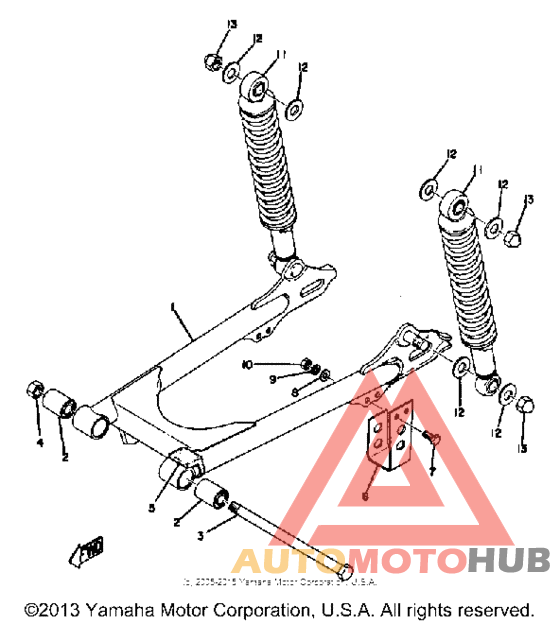 Rear arm - rear cushion