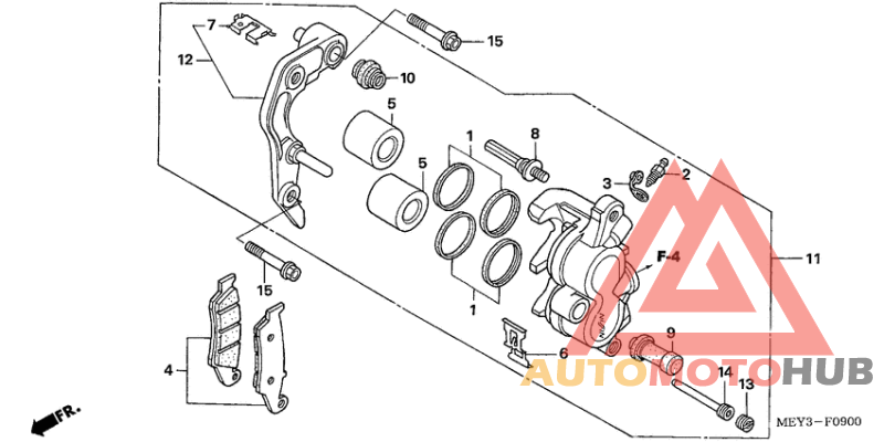 Передний суппорт