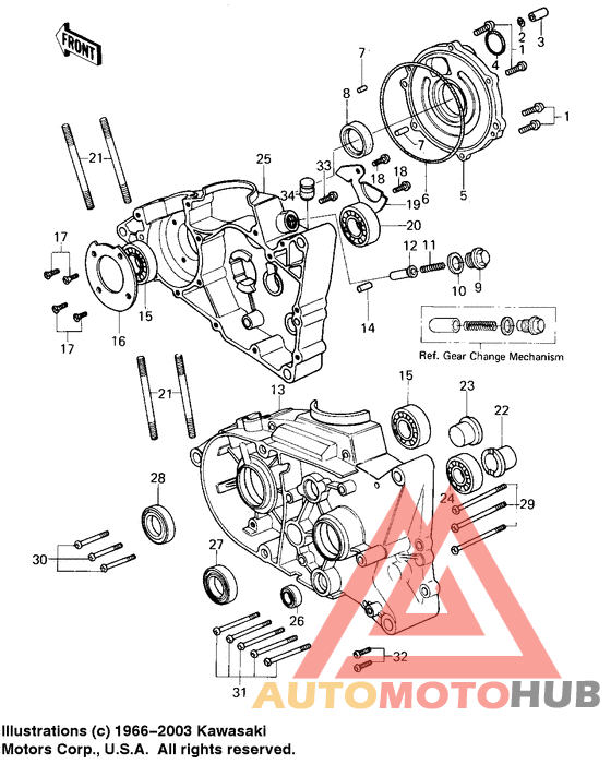 Картер двигателя
