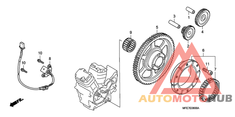 Муфта стартера