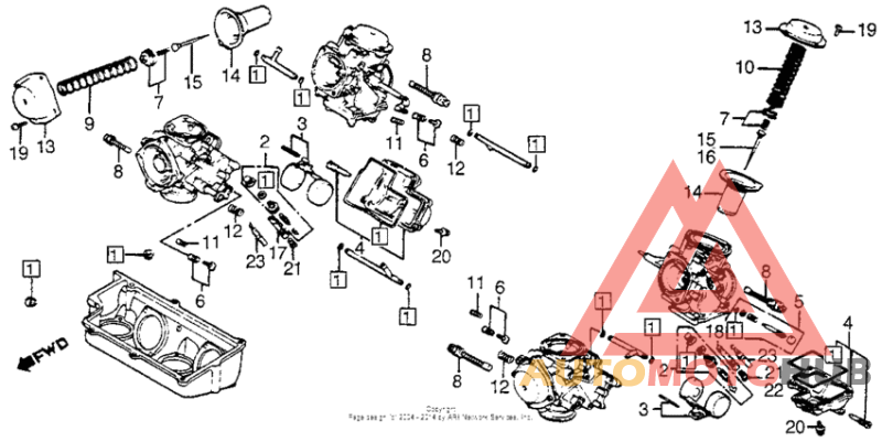 Carburetor comp. parts
