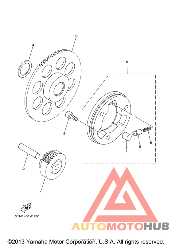 Муфта стартера