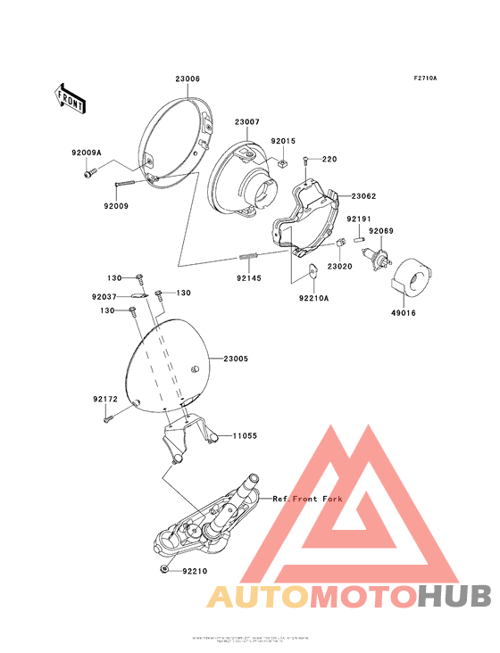 Headlight(S)(D9F/daf)