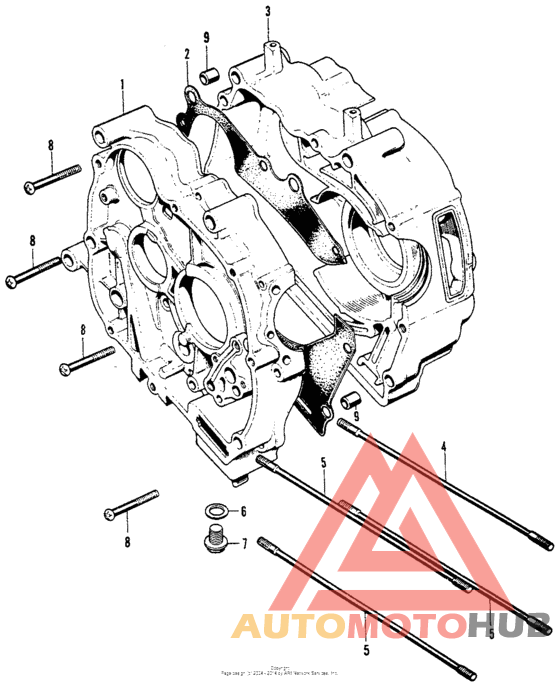 Картер двигателя