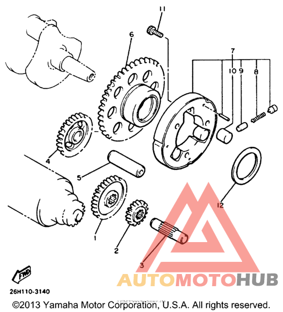 Муфта стартера