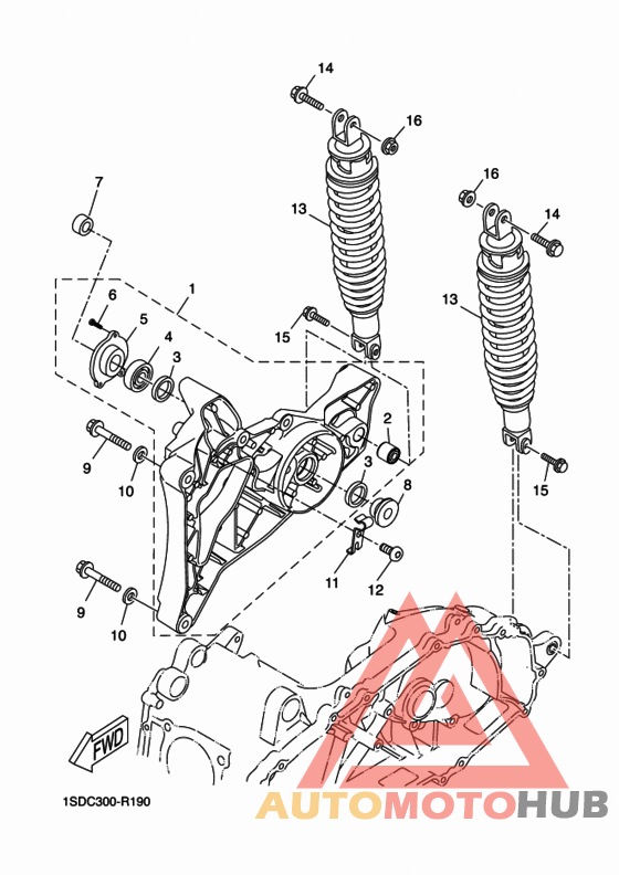 Rear arm & suspension