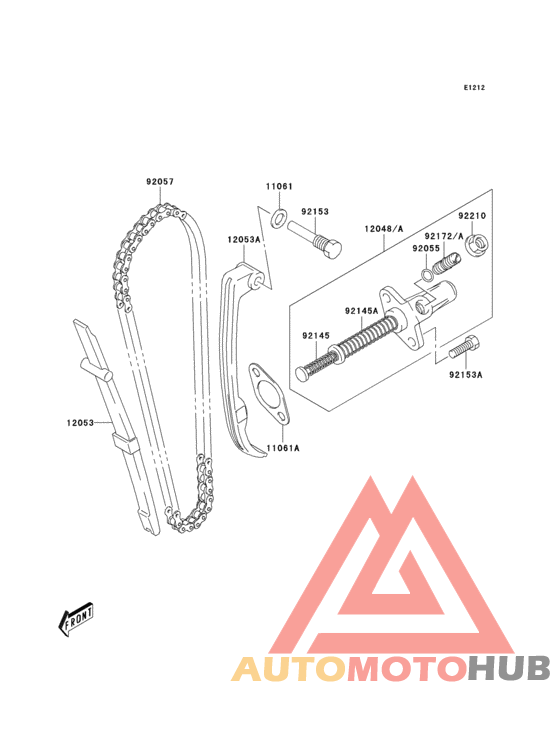 Cam chain/tensioner