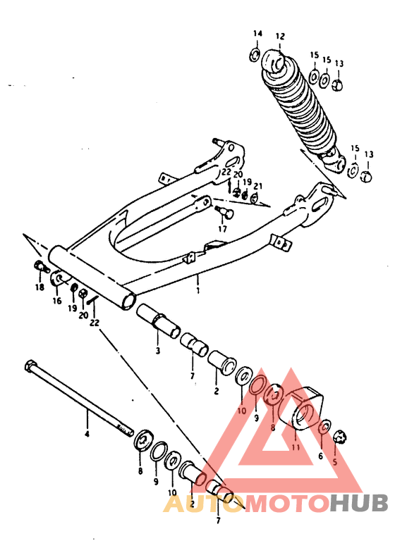 Маятник задний