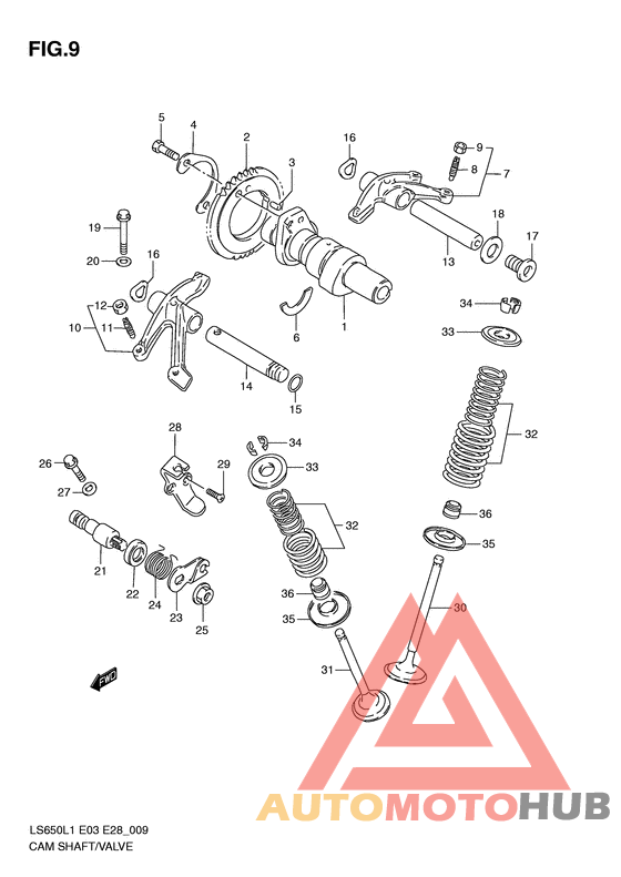 Распредвал / клапан