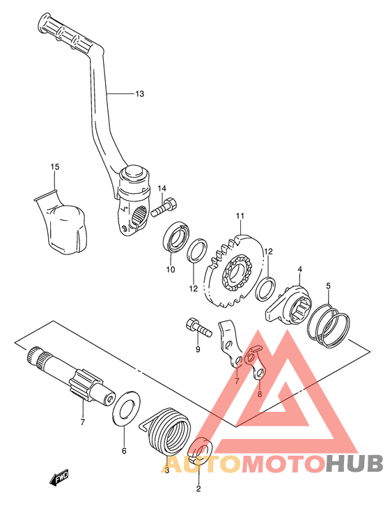 Ножной стартер