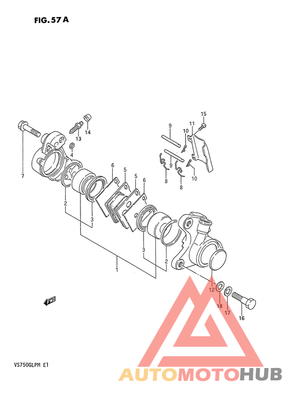 Передний суппорт