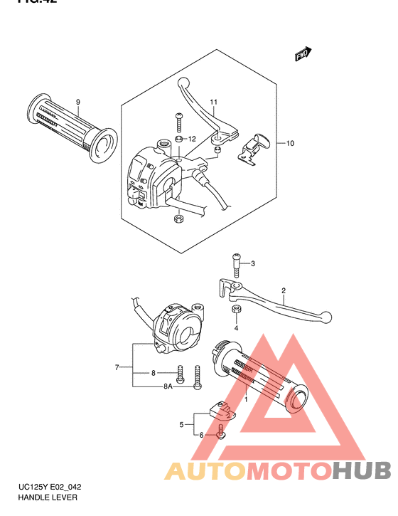 Рулевой рычаг