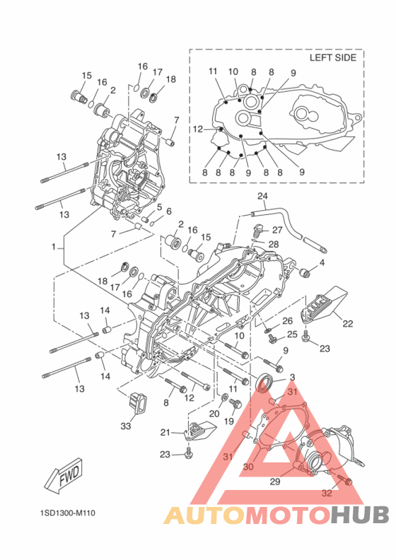 Картер двигателя