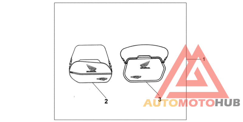 Pannier inner bag set