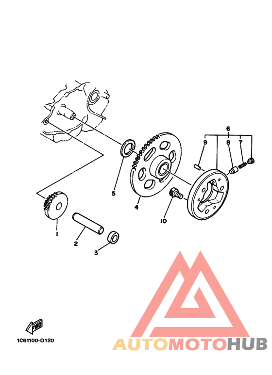 Муфта стартера