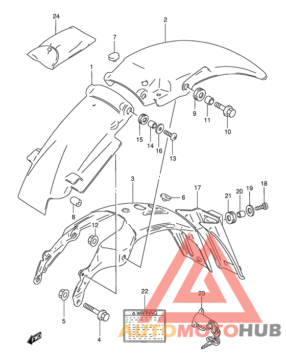 Заднее крыло